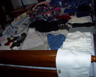 Scarves - hats - bling bling face masks