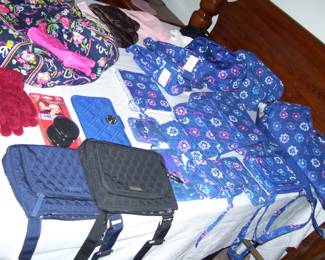 new Vera Bradley Ellie Flowers totes - purses - accessories