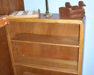 Wood bookcase - etc
