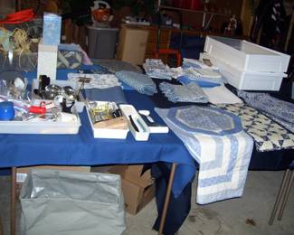 Utensils and table linens