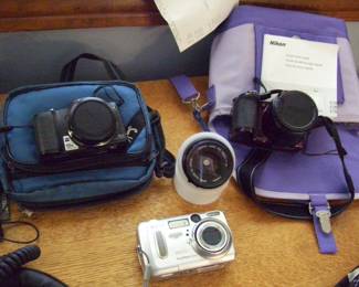 Nikon - sony - kodak - ricoh - olympus camera's