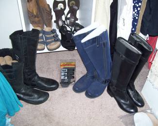 Ladies boots size 8 1/2 - 9