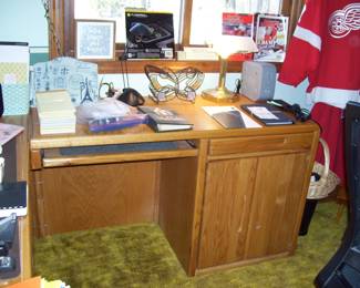 Office supplies - Belkin battery back up - Desk lamps - etc