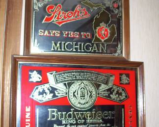 Vtg. Bar signs