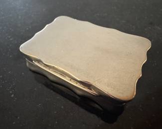 Victorian Silver Vinaigrette, Thomas Johnson, London, 1864