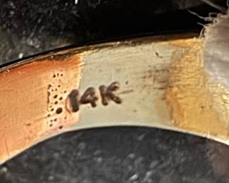 Women's 14K Gold with Diamonds Ring