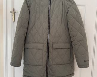 Women's Free Country Stratus Lite Reversible Long Hooded Jacket Size S