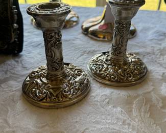 Sterling Silver Candlesticks