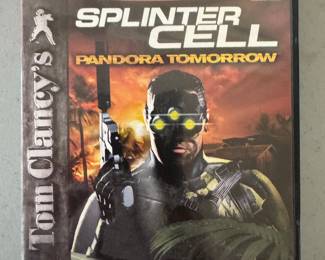 Playstation 2 Splinter Cell Pandora Tomorrow Video Game