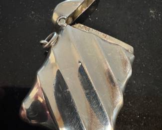 Victorian Silver, M&W Makers Mark, Match Safe