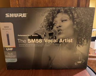 SHURE SM58 Microphone (New in Box)