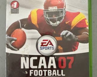 XBOX Live EA Sports NCAA 07 Football Video Game