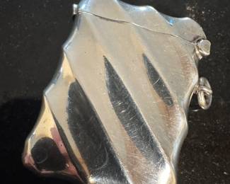 Victorian Silver, M&W Makers Mark, Match Safe