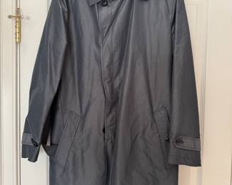 Men's Theory Grey Trench Coat Size L