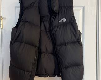 Men's The North Face Black Down Vest Size L