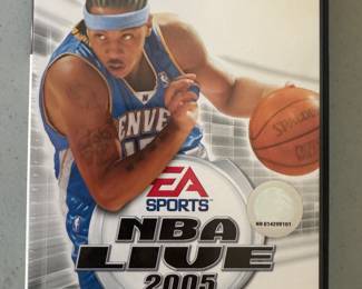 Playstation 2 EA Sports NBA Live 2005 Video Game