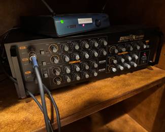 Dynatec DA-4000 Multi 4 Channel Echo Mixing Amplifier