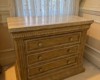 Collezione Europa 3 Drawer Side Table (2 Available)
