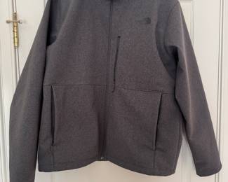 Men's The North Face Gray Ridgewall Soft Shell Full Zip Jacket Size XL