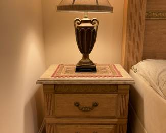 Standard Furniture 2 Drawer End Table (16-1/2"D x 26-1/2"W x 26-1/2"H | 2 Available)