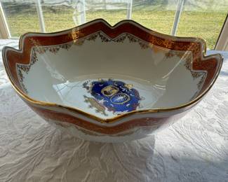 Chelsea Derby Porcelain Royal Coat of Arms Bowl
