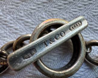 Vintage Tiffany & Co. Sterling Silver Chain Bracelet