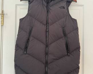 Women's The North Face Albroz 550 Hooded Down Vest Size XS