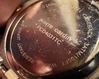 Women's Pierre Cardin Diamond Wristwatch