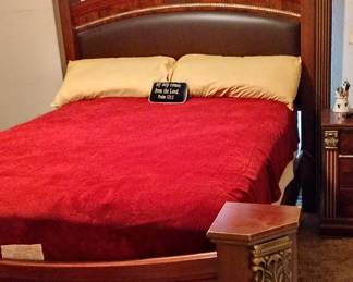 High end queen size bed