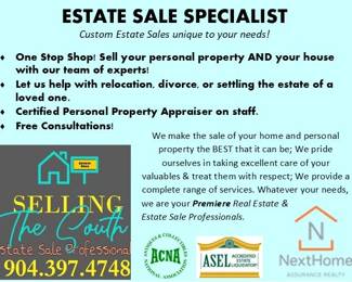 Estate Sale Advertisement