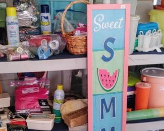 Huge selection of summertime decor