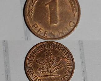 1971 Germany 2 Pfennig
