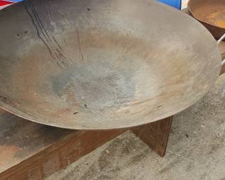 Huge commercial large Chinese Wok