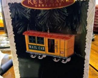 Great selection of Vintage Hallmark ornaments