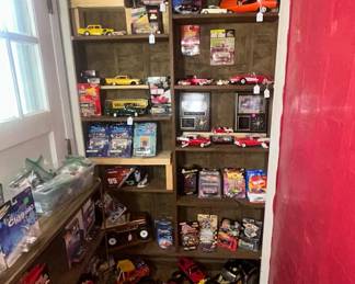 Diecast toys and trucks