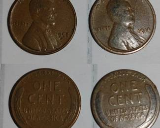 1952 D wheat penny
1914 wheat penny