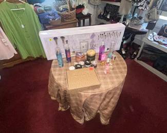 BOXED makeup brushes colognes and more
