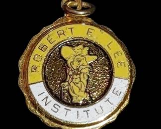 Robert E Lee 10kt gf bracelet charm or pendant