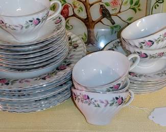 Vintage Rose dishes