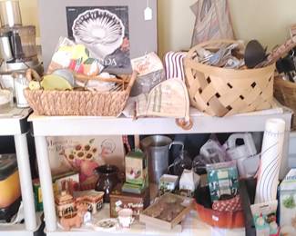 Tons of great kitchen items everything you need for starting out or to add to your collection