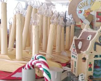 Vintage electric candles