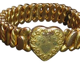 Vintage sweet heart bracelet