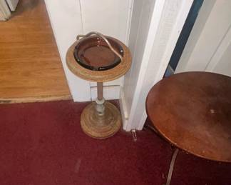 Vintage standing ashtray