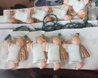 Vintage angel lights