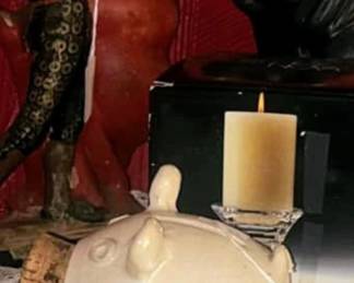 Sandra Miller pottery pig