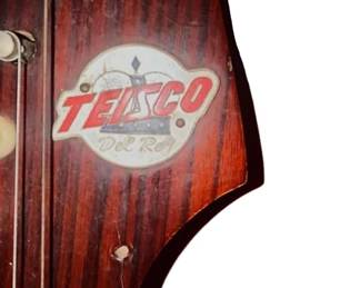 Vintage Teisco electric guitar 1960s