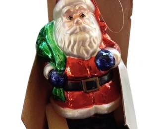 Vintage russ glass ornaments