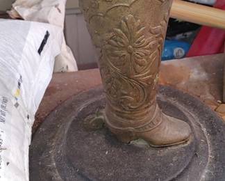 Vintage the cowboy boots ashtray