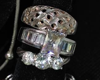 Sterling rings