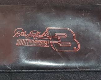 Dale Earnhardt leather checkbook case cowhide